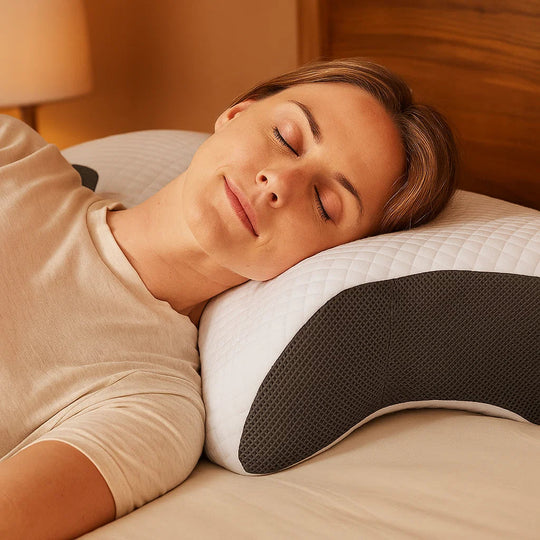 Kissen für erholsamen Schlaf ergonomisch geformt 0