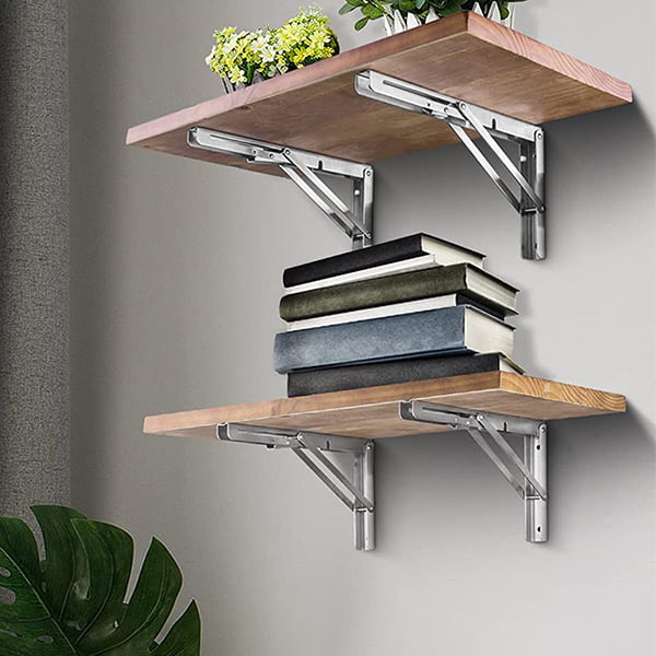Klapphalterung für Tisch 2er Set Praktische Wandmontage 0