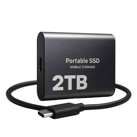 Kompakte SSD-Festplatte, Hochgeschwindigkeitsspeicher, USB-C 1050 MB/s 0