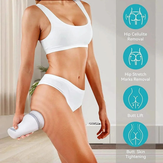 Körpermassagegerät mit 6 Aufsätzen für Frauen 3