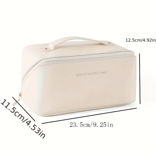 Kosmetiktasche Damen Make-up Organizer für Reisen, Kulturbeutel mit Reißverschluss, Praktische Kulturtasche 7