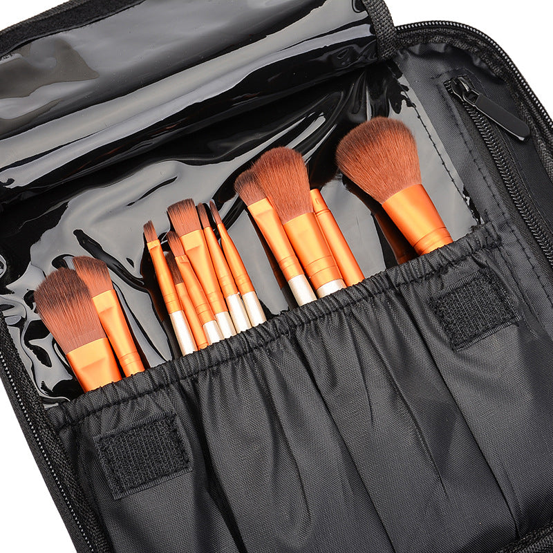 Kosmetiktasche Damen mit Verstellbaren Fächern - Praktische Schminktasche für Reisen und Alltag 1