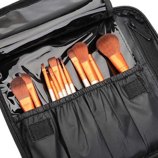 Kosmetiktasche Damen mit Verstellbaren Fächern - Praktische Schminktasche für Reisen und Alltag 1