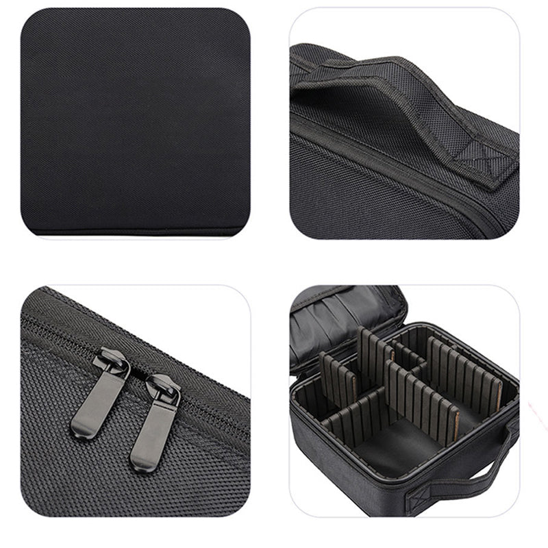 Kosmetiktasche Damen mit Verstellbaren Fächern - Praktische Schminktasche für Reisen und Alltag 4