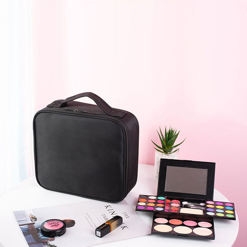 Kosmetiktasche Damen mit Verstellbaren Fächern - Praktische Schminktasche für Reisen und Alltag 6