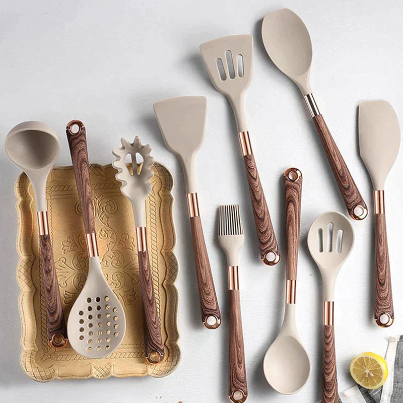 Küchenhelfer Set 10-teilig mit Komfortgriffen für moderne Küchen 1