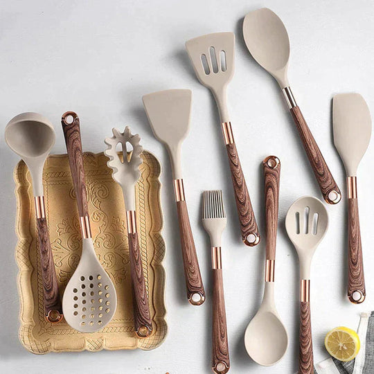 Küchenhelfer Set 10-teilig mit Komfortgriffen für moderne Küchen 1