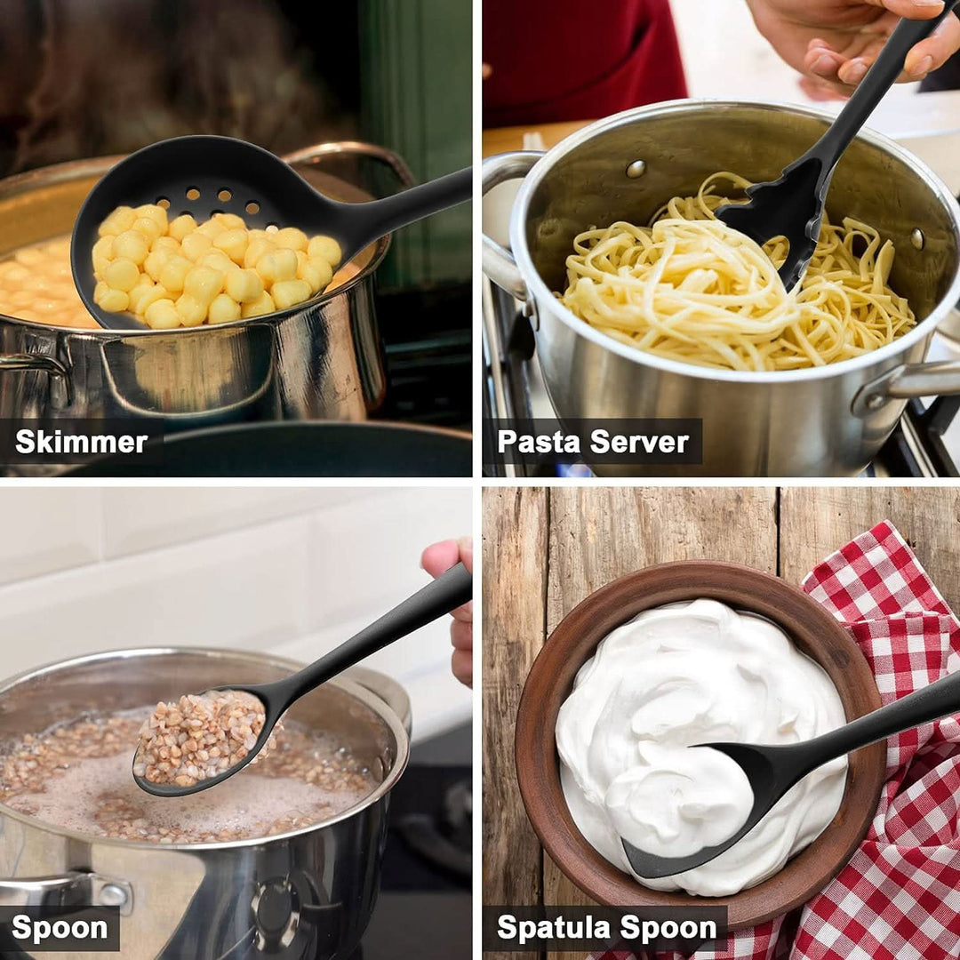 Küchenhelfer Set 15-teilig für Präzises Kochen mit Hitzebeständigen Utensilien 2