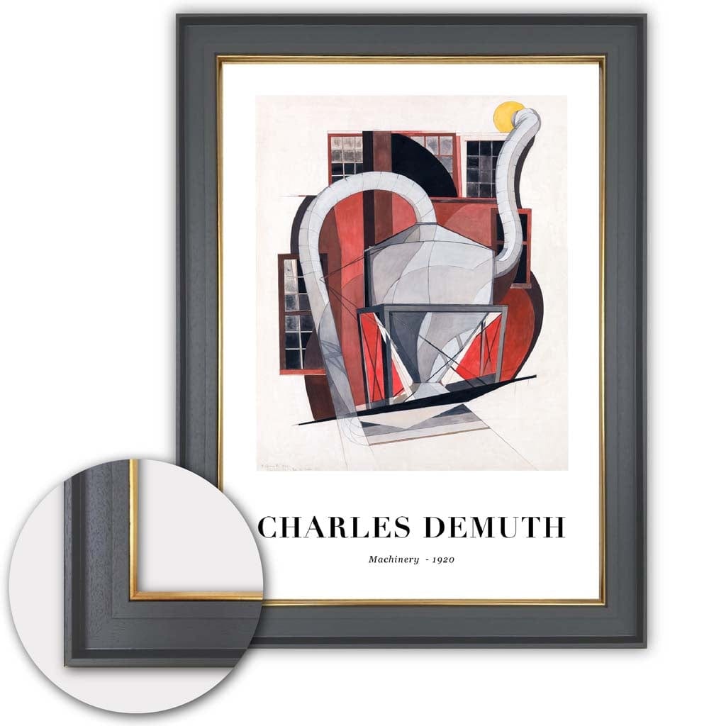 Kunstdruck Maschinen von Charles Demuth – Vintage Kunstbilder für Zuhause 6