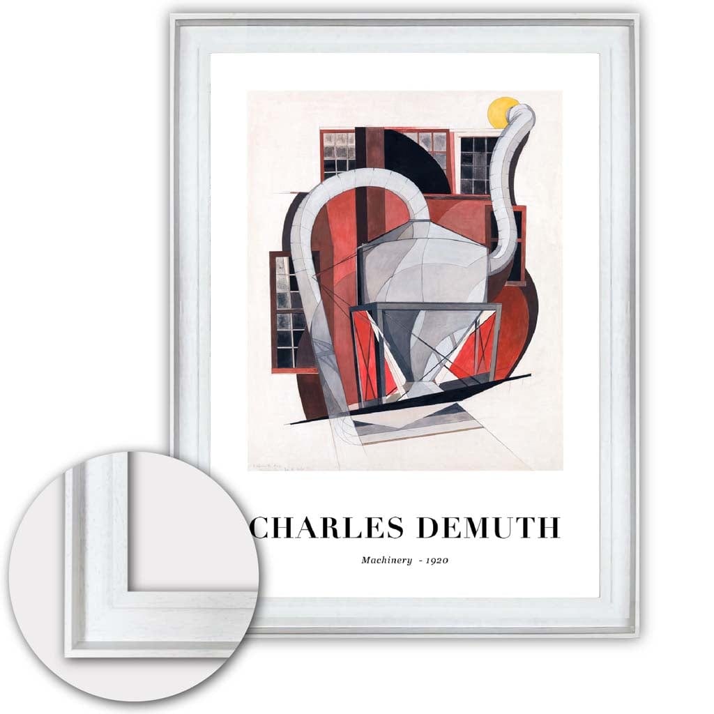 Kunstdruck Maschinen von Charles Demuth – Vintage Kunstbilder für Zuhause 7