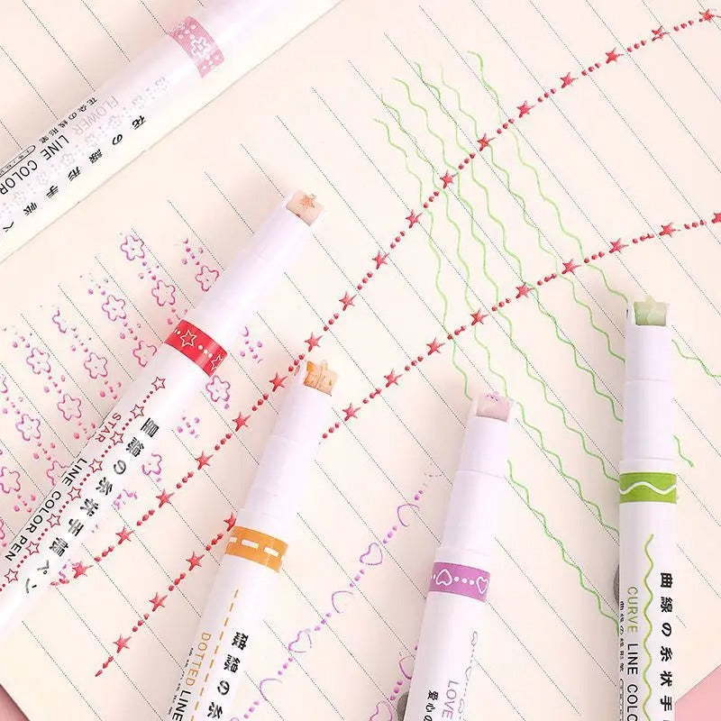 Künstlerischer Doppelspitzenmarker für Kreative Designs 2
