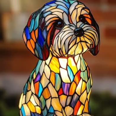 LED-Nachtlampe für Hunde – Künstlerisches Design für die Heimdekoration 10