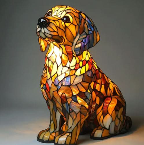 LED-Nachtlampe für Hunde – Künstlerisches Design für die Heimdekoration 11
