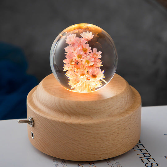 LED Nachtlicht mit Löwenzahn Design für Zuhause 5