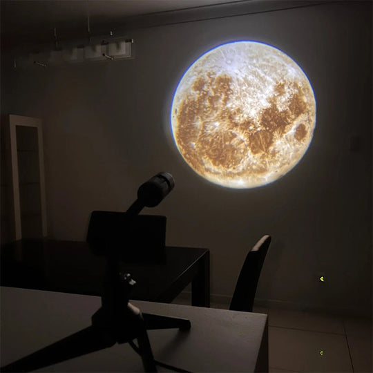 LED Projektionslampe Mond und Erde für Kinder 1