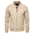 Variant image for Herren Jacke Schwarz Bomberjacke Stilvoll Polyester Strapazierfähig-21
