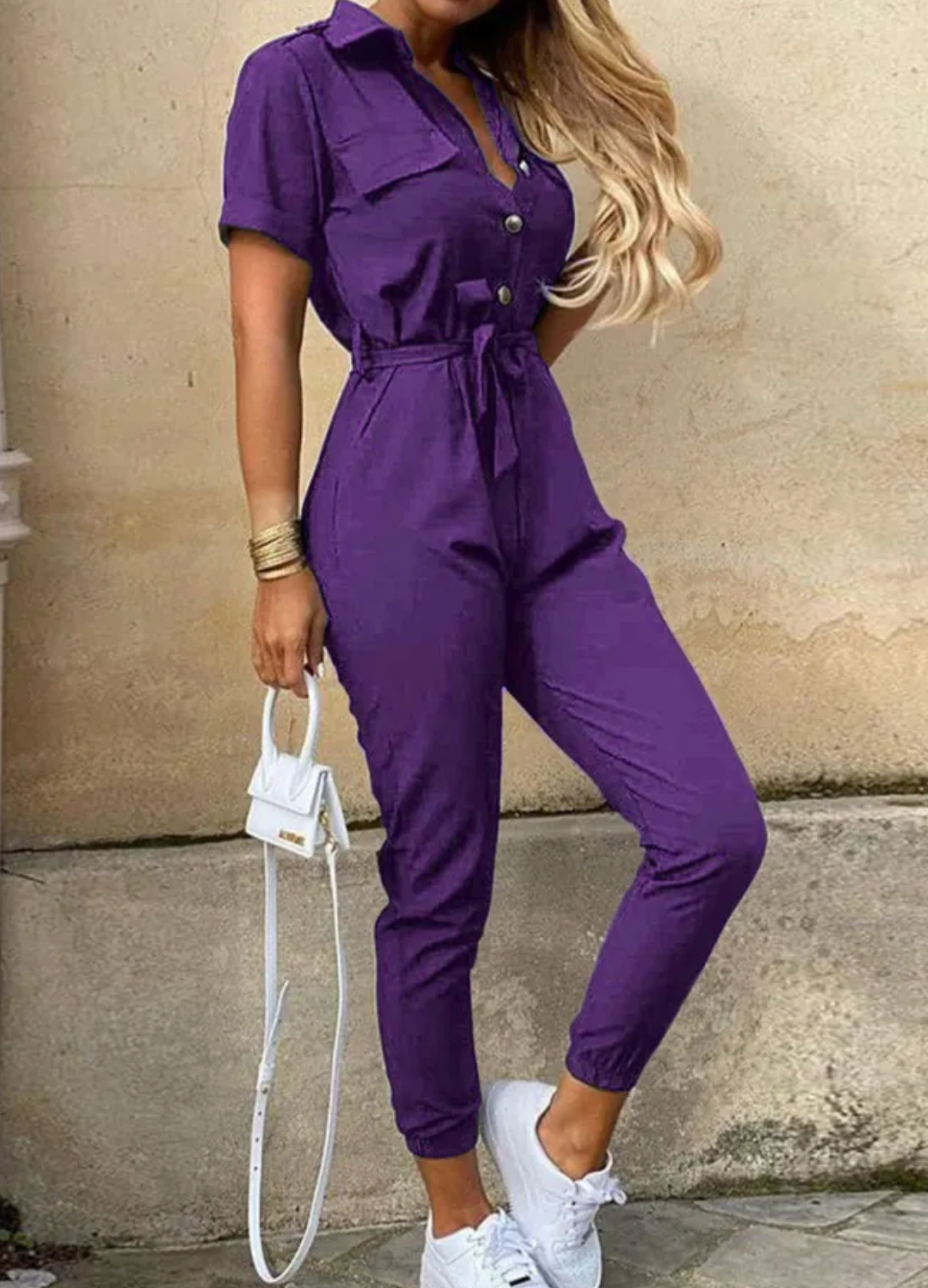 Variant image for Damen Jumpsuit Elegant Festlich Hochwertiger Stoff für Hochzeit-37