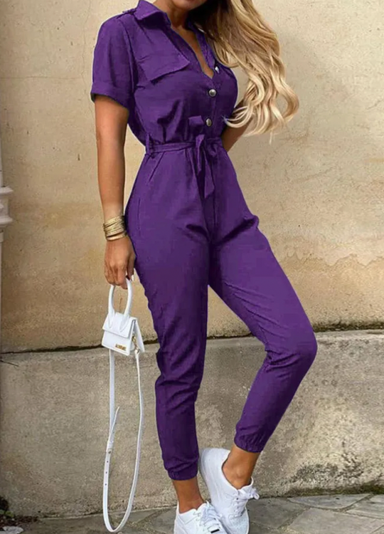 Variant image for Damen Jumpsuit Elegant Festlich Hochwertiger Stoff für Hochzeit-37