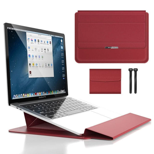 Laptop Hülle Schlank für 15,6 Zoll und 14 Zoll Laptops, Wasserdicht und Stoßfest, Multifunktionale Laptoptasche 13