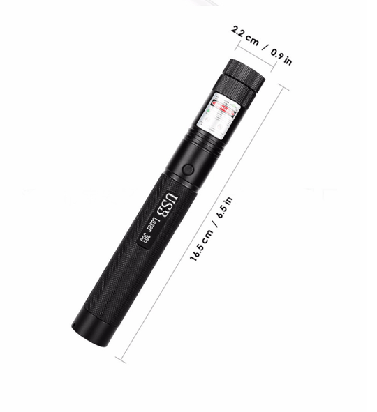Laserpointer mit einstellbarem Fokus für Präsentationen und Outdoor-Aktivitäten 8