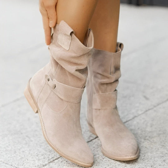Lässige Stiefel mit Weichem Fußbett für Damen 4