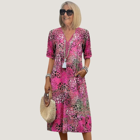 Lässiges, leichtes Sommerkleid im Boho-Stil für Damen 2