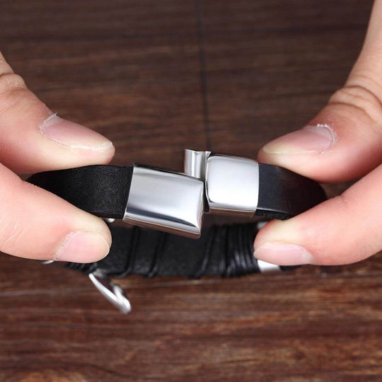 Lederarmband für Herren – Zeitloses und stilvolles Accessoire 8