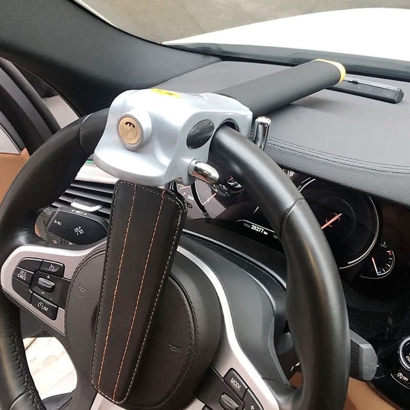Lenkradschloss mit Alarm und Dreifachverriegelung für maximale Sicherheit im Auto 1