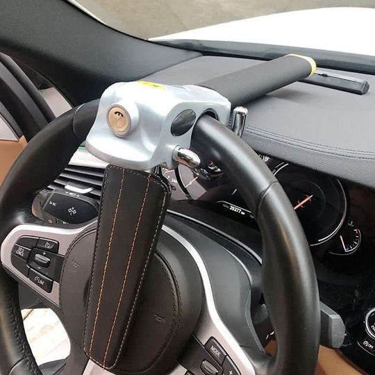 Lenkradschloss mit Alarm und Dreifachverriegelung für maximale Sicherheit im Auto 5