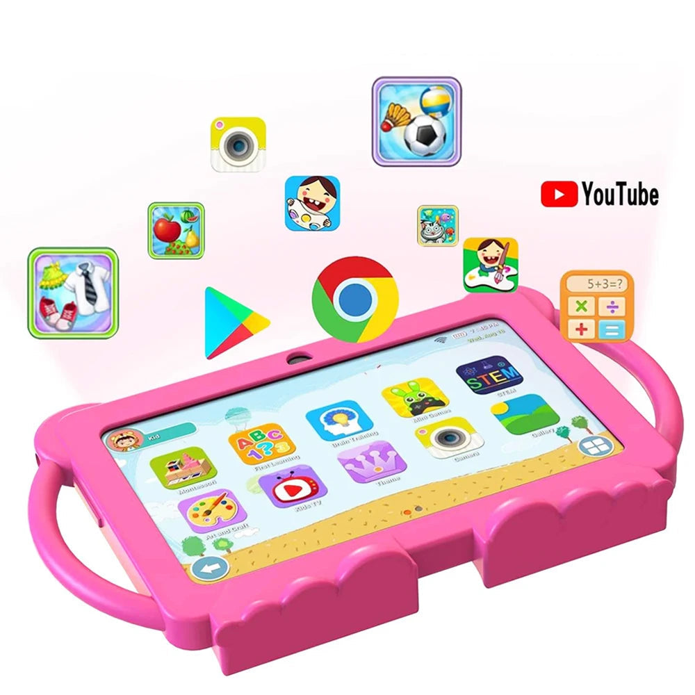 Lerntablet für Kinder, 7 Zoll, Android 12, 32 GB Speicher 2