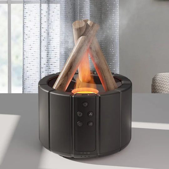 Luftbefeuchter Schlafzimmer Lagerfeuer-Design für Gemütlichkeit und Wohlfühlatmosphäre 8