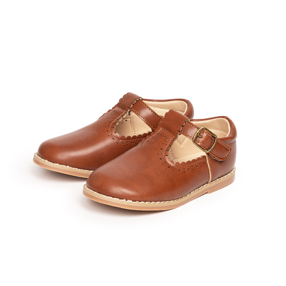 Mädchenschuhe Vintage Stil Flach mit Antirutschsohle 23-38 9