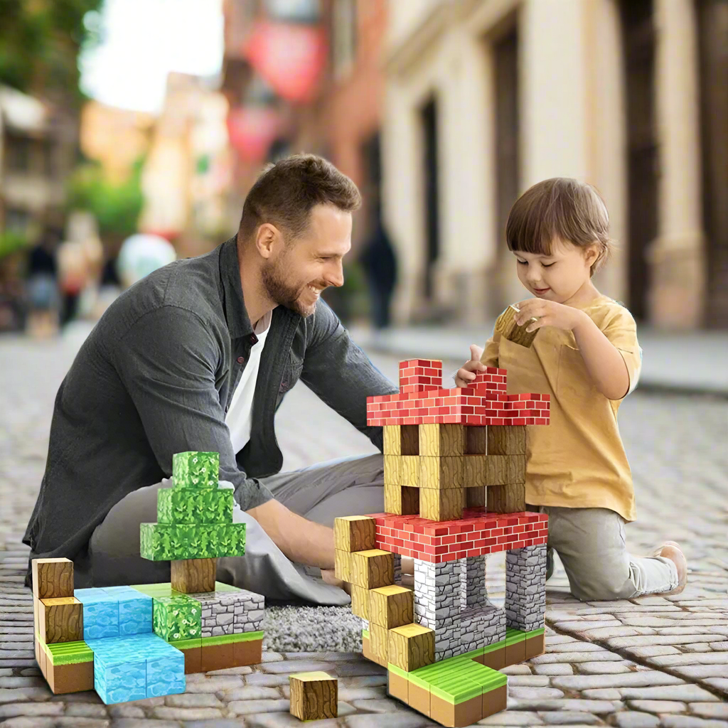 Magnetisches Bausteine-Set Für Kinder – Kreatives Spielen Und Lernen 0