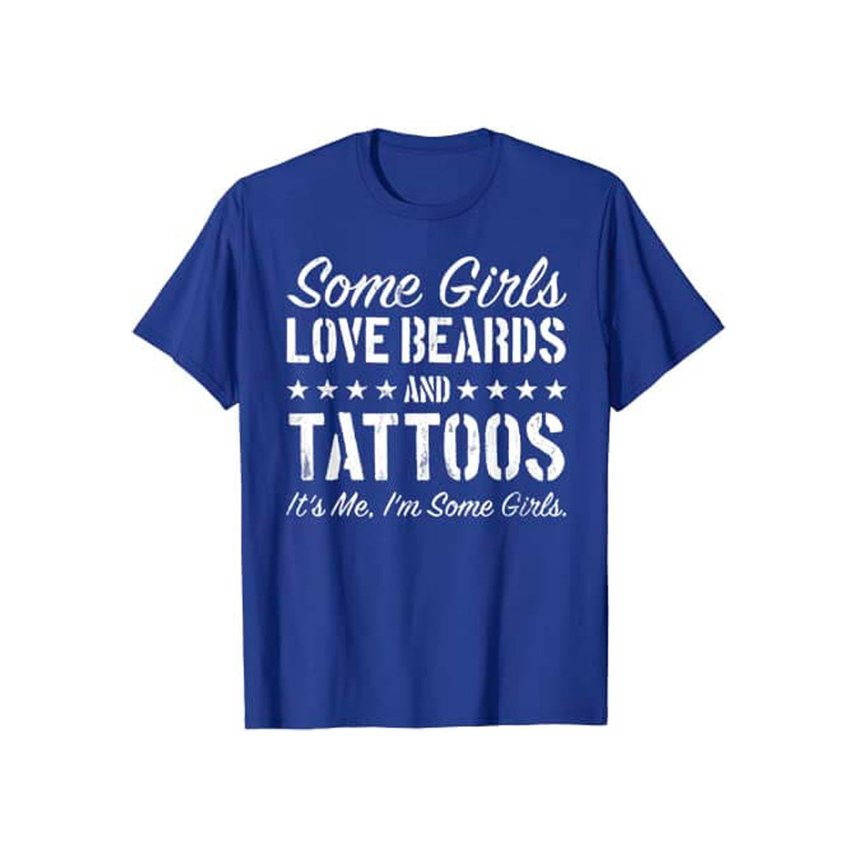 Manche Mädchen Lieben Bärte Und Tattoos T-Shirt