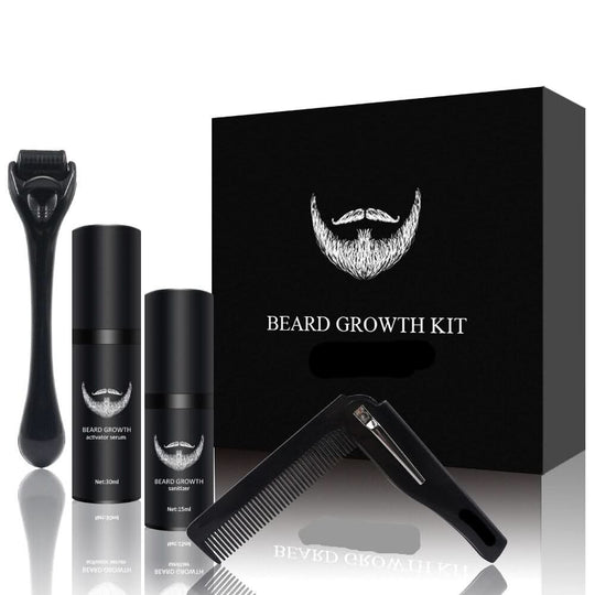 Männer Bartpflege Set Starker Bart Pflege und Styling Essentials 4