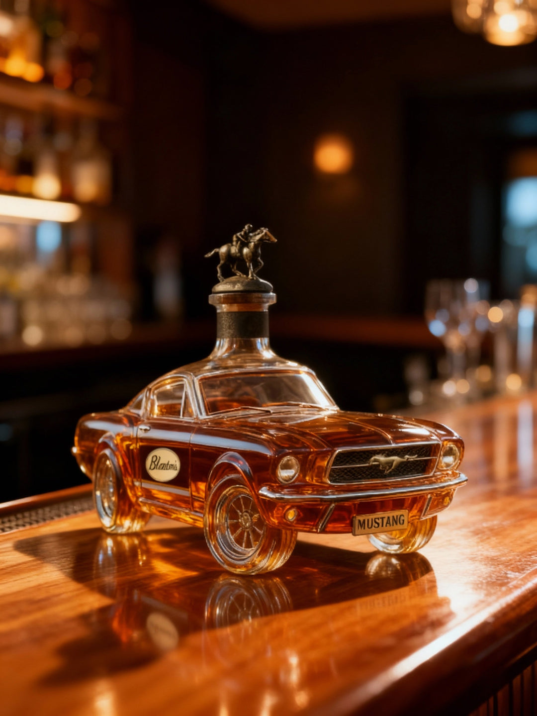 Männer Whisky Dekanter Mustang Automobildesign Dekorativ 2