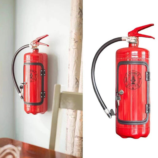 Minibar im Feuerlöscher-Design für die Hausbar 5