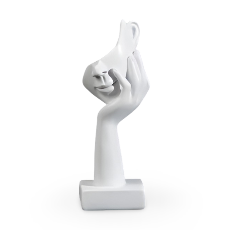 Moderne Abstrakte Denker-Skulptur für Zuhause und Büro 13