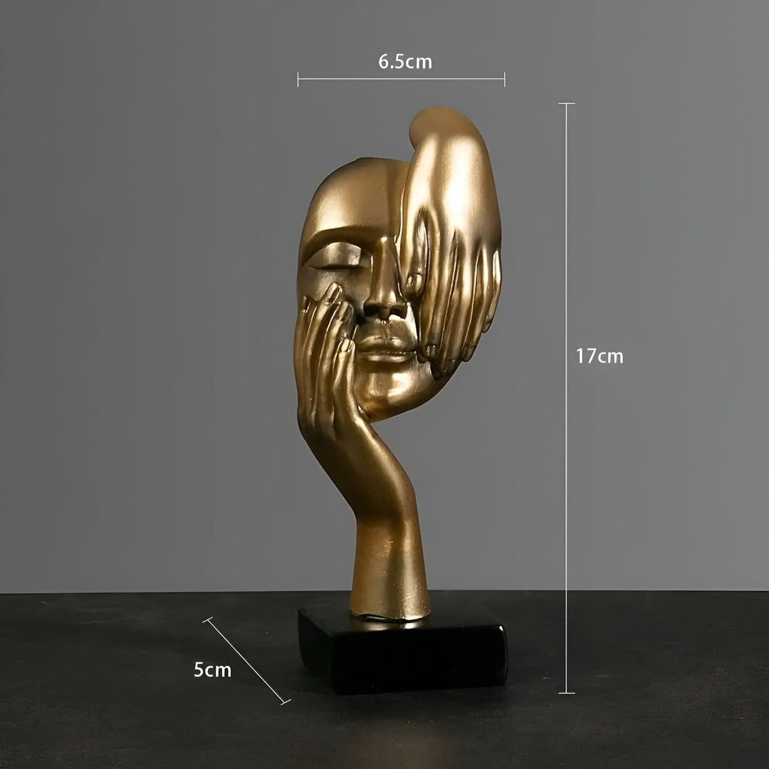 Moderne Abstrakte Denker-Skulptur für Zuhause und Büro 6