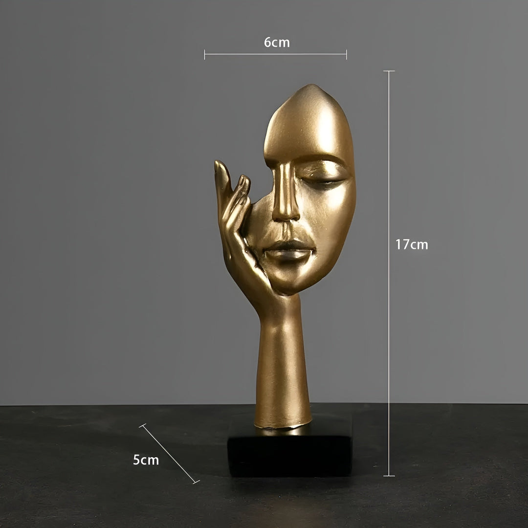 Moderne Abstrakte Denker-Skulptur für Zuhause und Büro 7