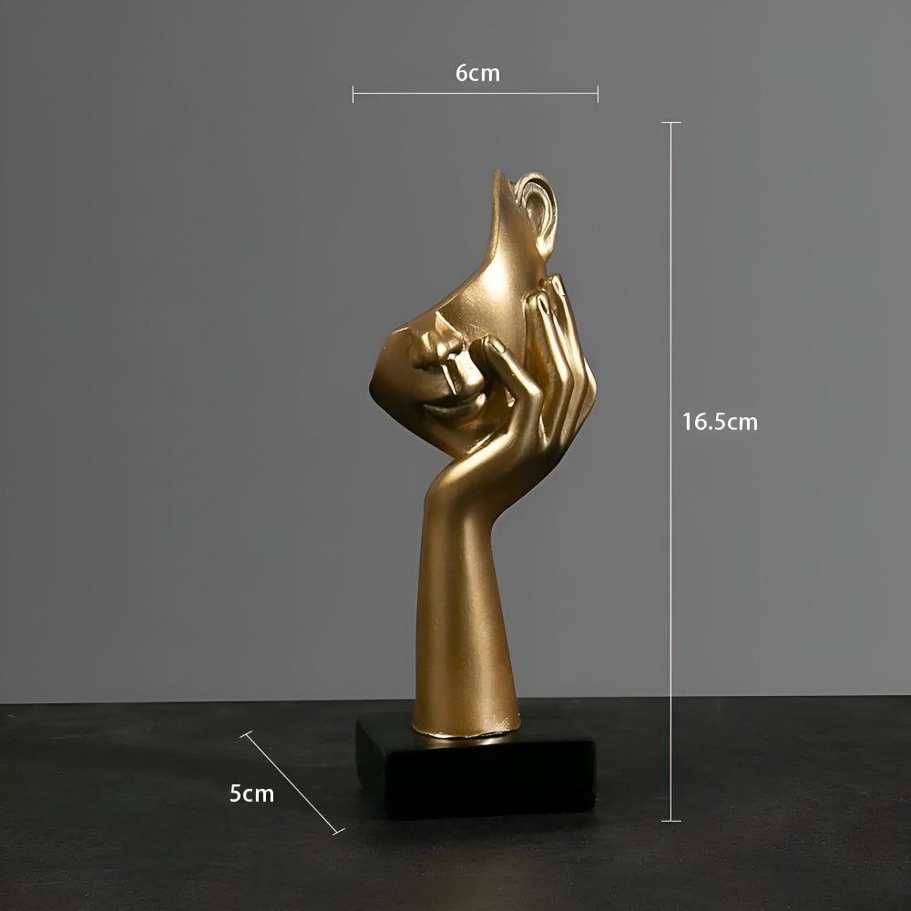 Moderne Abstrakte Denker-Skulptur für Zuhause und Büro 8