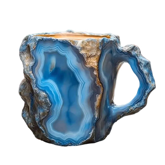 Moderne Kaffeetasse Kristall für Heiße und Kalte Getränke - Stilvoller Kaffeebecher für Jeden Anlass 0