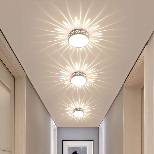 Moderne LED-Deckenleuchte für Flur und Balkon, Minimalistisches Design, Energieeffiziente Beleuchtung 0