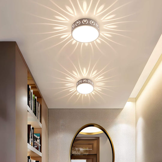 Moderne LED-Deckenleuchte für Flur und Balkon, Minimalistisches Design, Energieeffiziente Beleuchtung 2