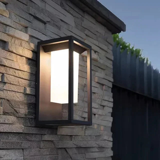 Moderne LED Wandleuchte Außen für Garten und Terrasse 5