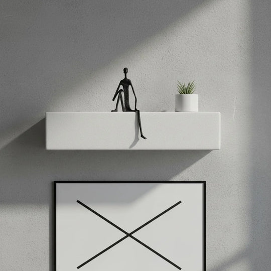 Moderne Metallfiguren Skulpturen Set für Dekoration 2