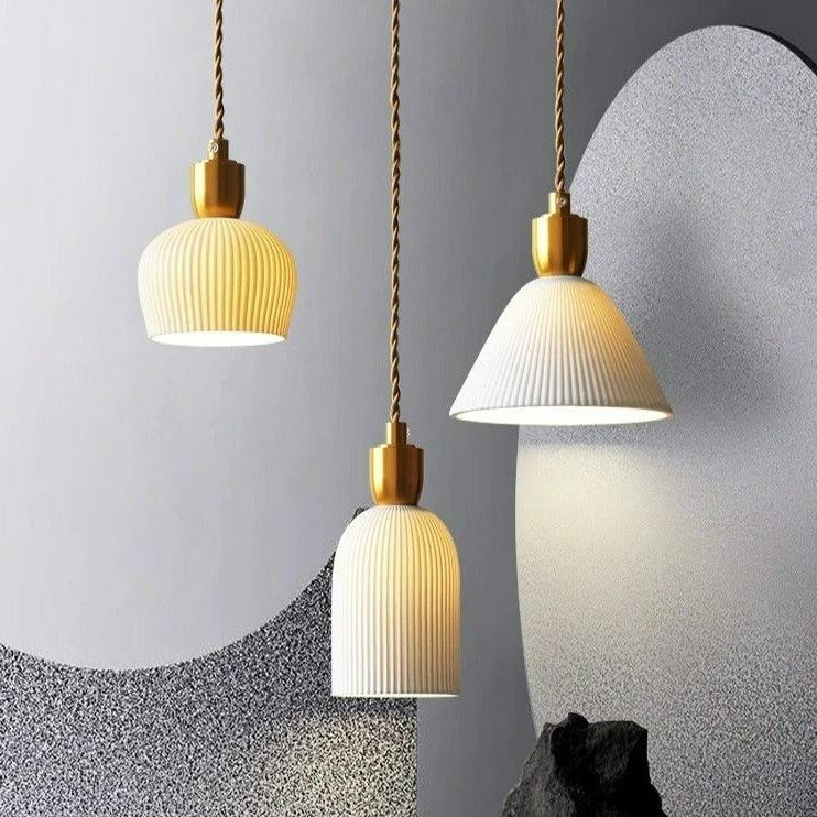 Moderne Pendelleuchte Skandinavisch für Esszimmer, Hängelampe mit Verstellbarer Hängelänge 1