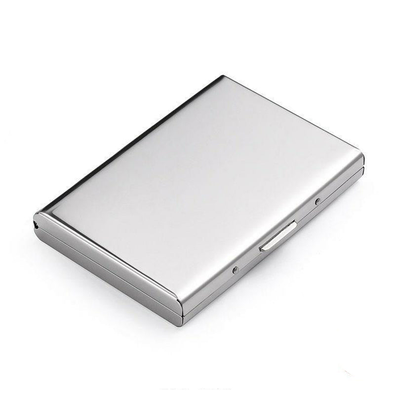 Moderne RFID-Kartenetui für Männer und Frauen mit Bajonettverschluss und Platz für 6 Karten 11