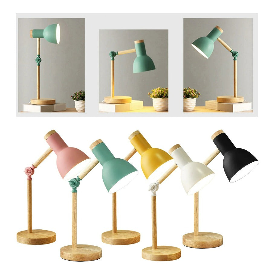 Moderne Schreibtischlampe LED im Skandinavischen Stil Verstellbar und Zusammenklappbar 1