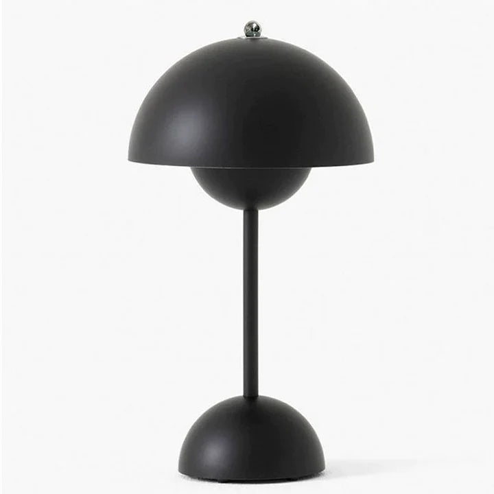 Moderne Tischlampe im Nordischen Stil mit Pilzform und 3 Helligkeitsstufen für Wohnzimmer und Nachttisch 11